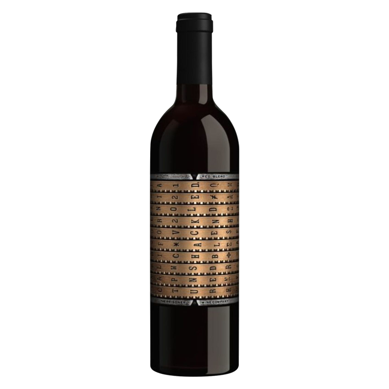 Unshackled Red Blend by The Prisoner Wine Company 750ml