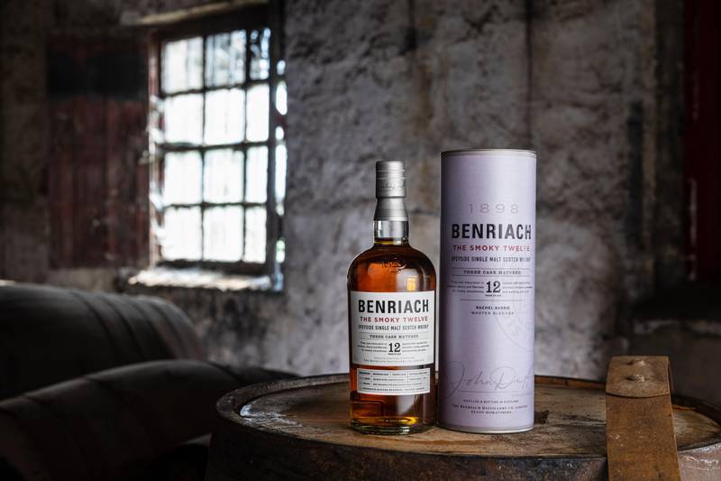 Benriach The Smoky Twelve Speyside Single Malt Scotch 750mL (92