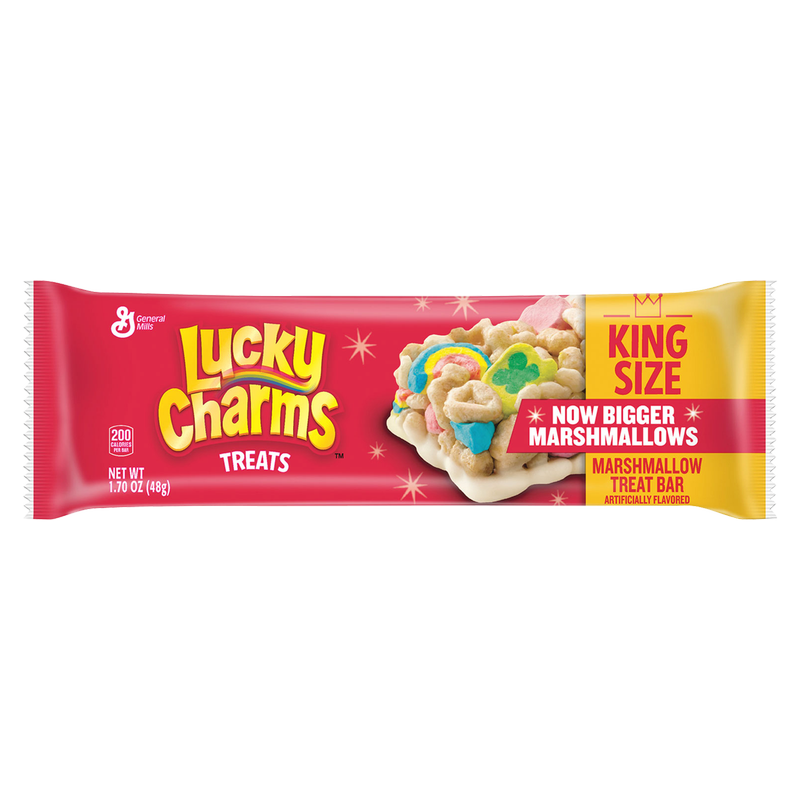 Lucky Charms Cereal Bar King Size 1.7oz