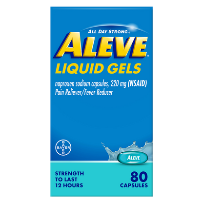 Aleve Liquid Gels 80ct