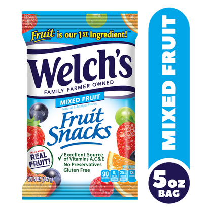 Welch's Mixed Fruit Fruit Snacks 5oz