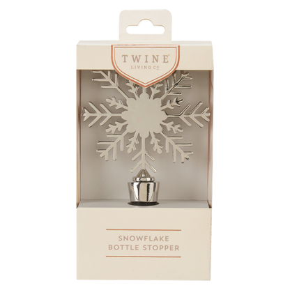 Holiday Snowflake Bottle Stopper