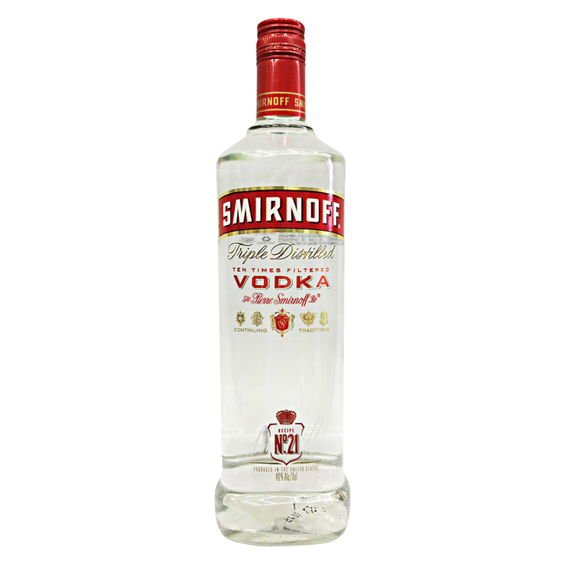 Smirnoff Vodka 1L (80 Proof)