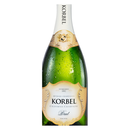 Korbel Brut California Champagne Sparkling Wine 750ml