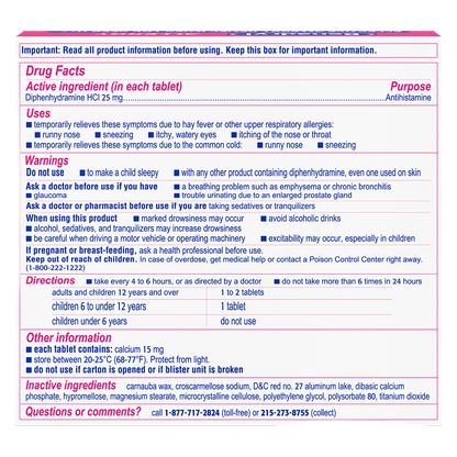 Benadryl Allergy Ultra Tablets 24ct