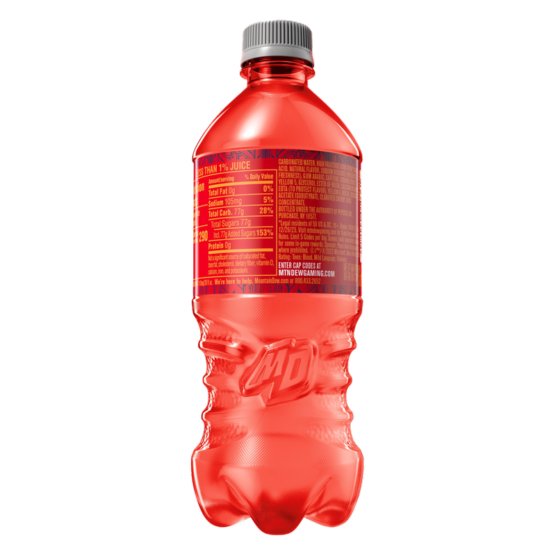 Mountain Dew Game Fuel Citrus Cherry 20oz – BevMo! Arizona