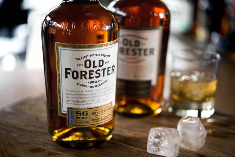 Old Forester 86 Proof Kentucky Straight Bourbon Whisky, 750 mL