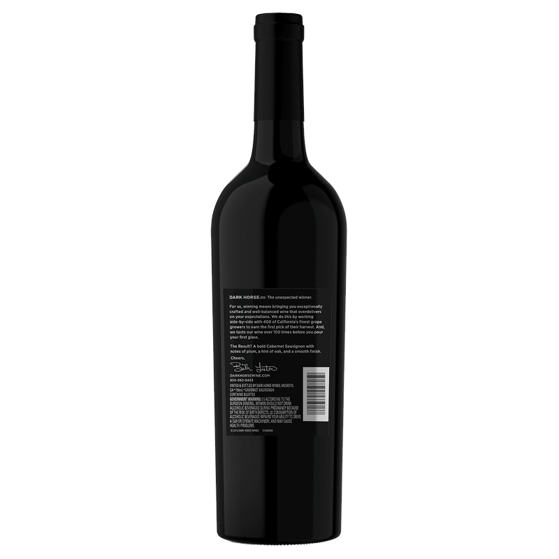 Dark Horse Cabernet Sauvignon 750ml