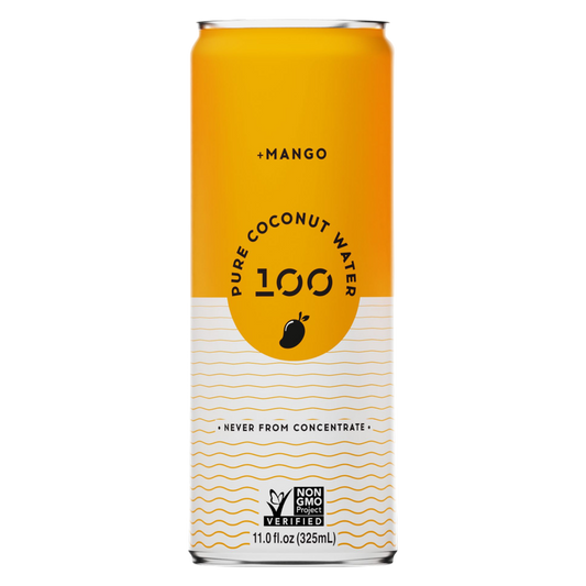 100 Coconuts Pure Mango 11oz Can