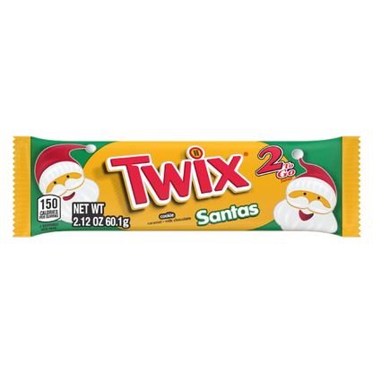 Twix Caramel Santa 2ct