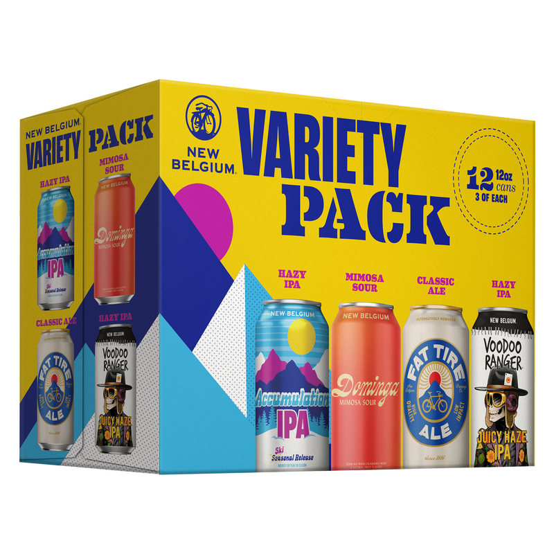 New Belgium Rotating Variety Pack 12pk 12oz Can/Bottle