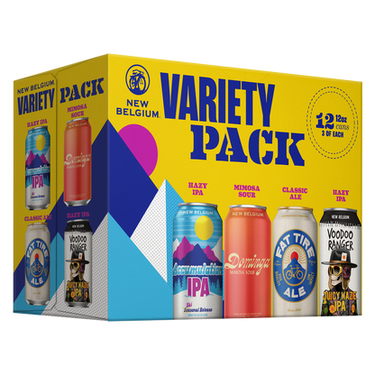 New Belgium Rotating Variety Pack 12pk 12oz Can/Bottle