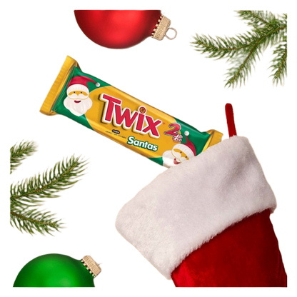 Twix Caramel Santa 2ct