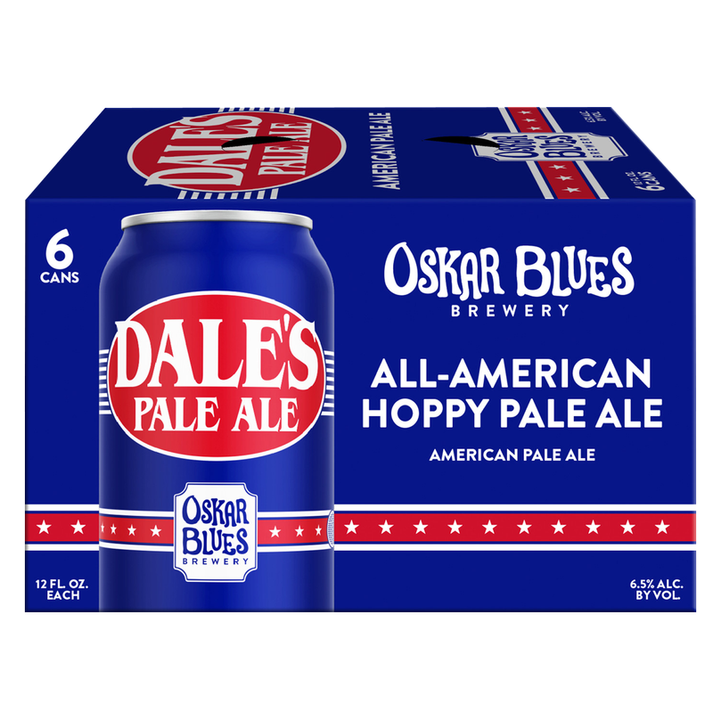 Oskar Blue's Dale's Pale Ale 6pk 12oz Can 6.5% ABV