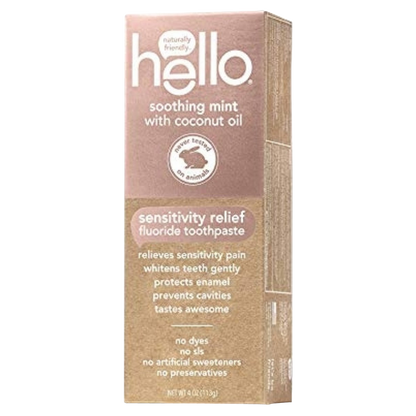 Hello Sensitivity Relief Fluoride Toothpaste 4.7oz