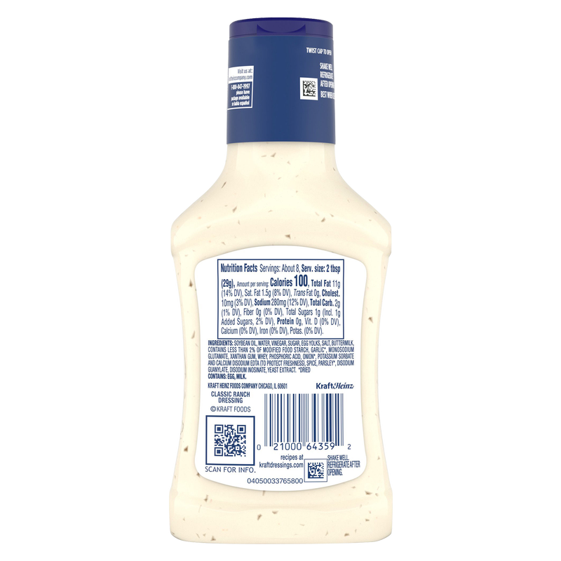 Kraft Classic Ranch Dressing 8oz