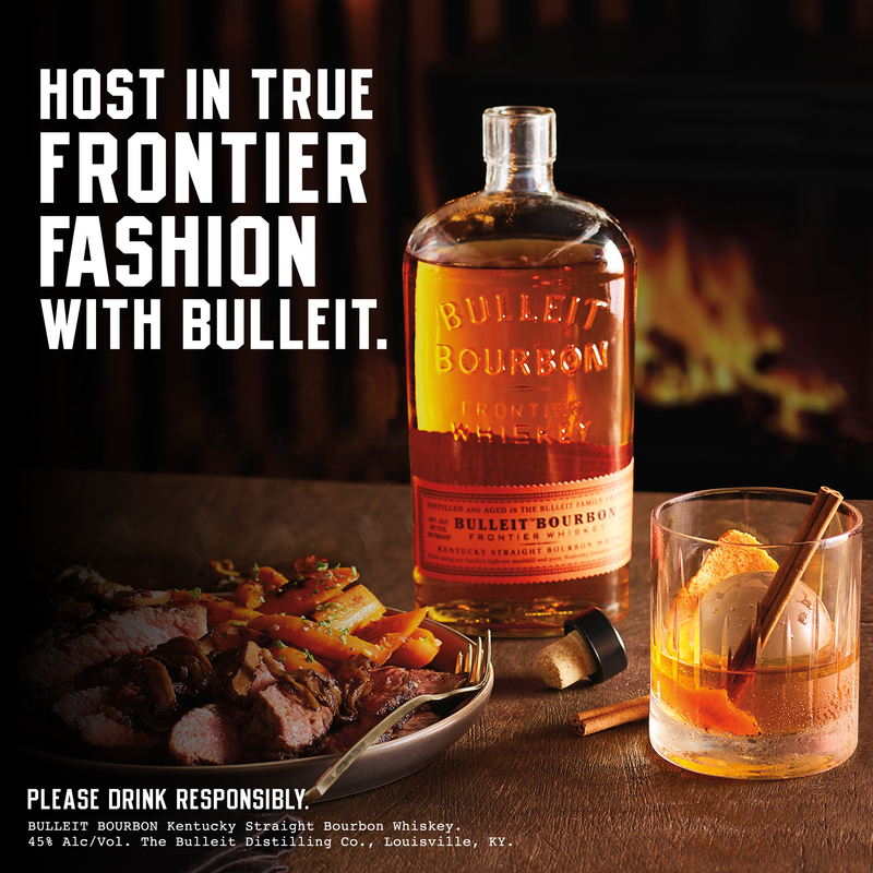 Bulleit Bourbon Whiskey 750ml (90 Proof)