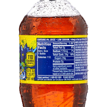 Brisk Lemon Iced Tea 20oz Btl