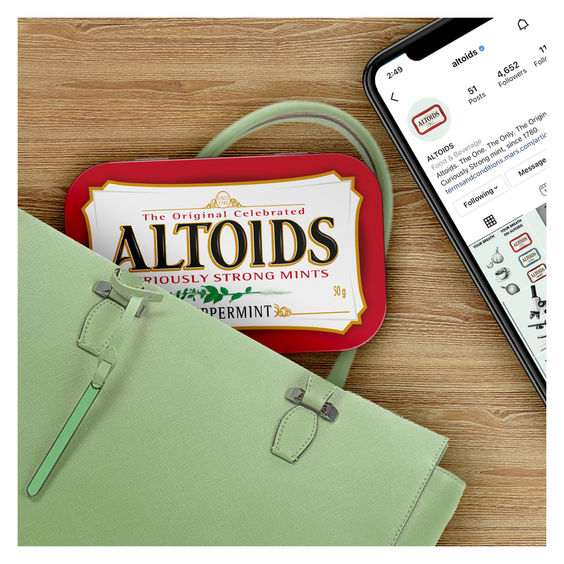 Altoids Peppermint Mints 1.76oz