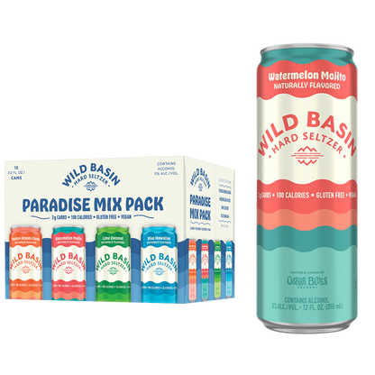Oskar Blue's Wild Basin Cocktail Seltzer Variety 12pk 12oz Can 5.0% ABV