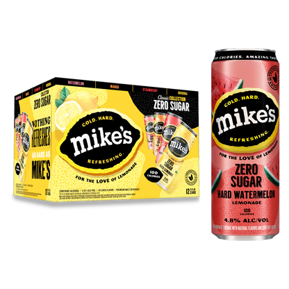 Mike's Hard Zero Sugar 12pk 12oz Can 4.8% ABV
