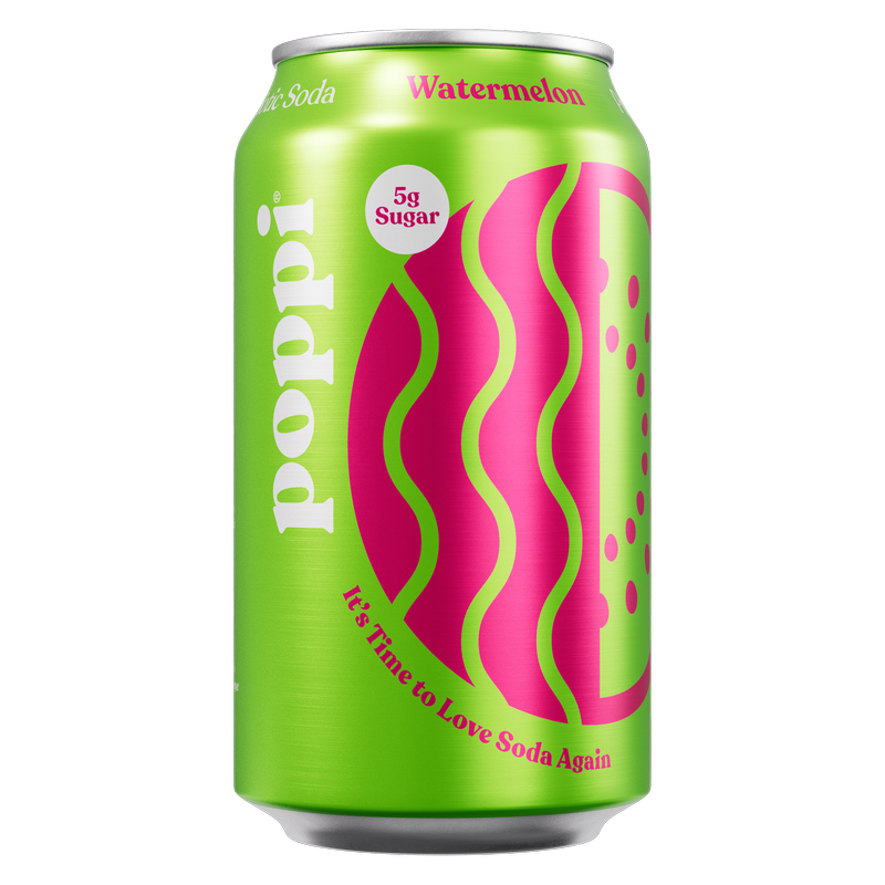 No.034★スイカ★ウォーターメロン★popx★ Poppi Prebiotic Soda Watermelon 12oz can – BevMo! Arizona