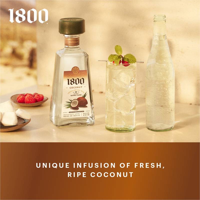 1800 Tequila Coconut 750ml (70 Proof) – BevMo! Arizona