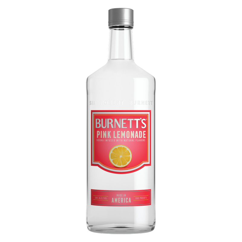 Burnett's Pink Lemonade Vodka 750ml (70 Proof)