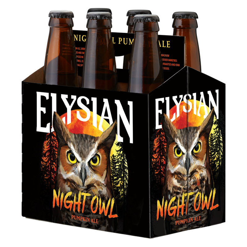 Elysian Night Owl Pumpkin Ale 6pk 12oz Btl 6.7% ABV