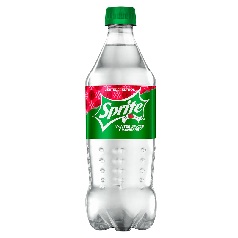 Sprite Winter Spiced Cranberry 20oz Btl