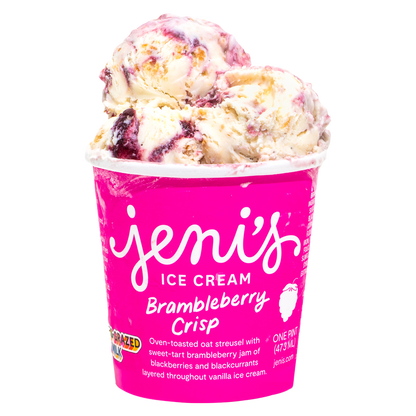 Jeni's Brambleberry Crisp Ice Cream Pint