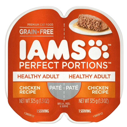 Iams Perfect Portions Chicken Pate Adult Wet Cat Food 2.6oz