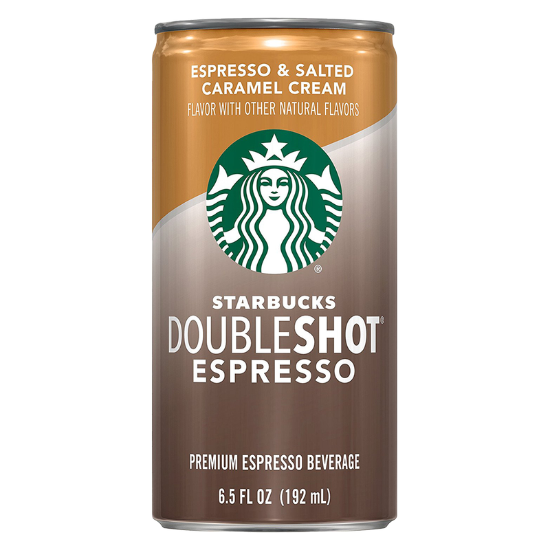 Starbucks Doubleshot Espresso with Salted Caramel Cream 6.5oz