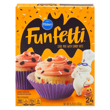 Pillsbury Funfetti Halloween Cake and Cupcake Mix 15.25oz