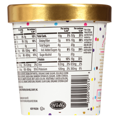 Halo Top Birthday Cake Light Ice Cream Pint