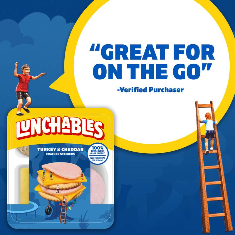 Lunchables Turkey & Cheddar with Crackers - 3.2oz