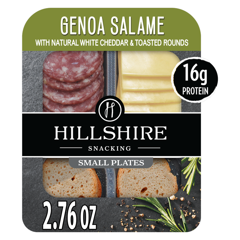 Hillshire Genoa Salame & Cheddar Cheese with Crackers - 2.76oz