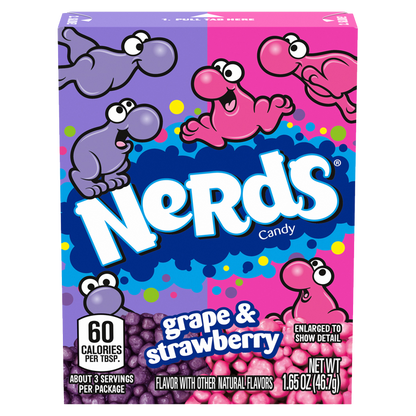 Nerds Grape & Strawberry Candy 1.65oz