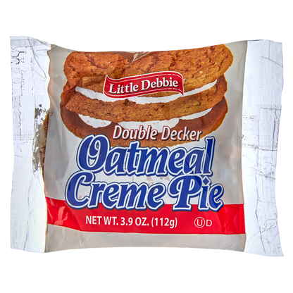 Little Debbie Double Decker Oatmeal Cream Pie 3.9oz