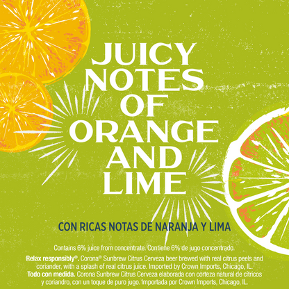 Corona Sunbrew Citrus 24oz Can