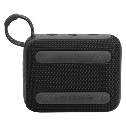JBL Go 4 Black Portable Bluetooth Speaker