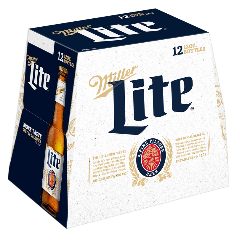 Miller Lite 12pk 12oz Btl 4.2% ABV