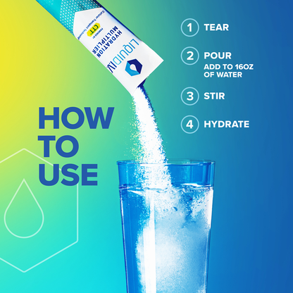 Liquid I.V. Lemon Lime Electrolyte Drink Mix Powder 0.56oz