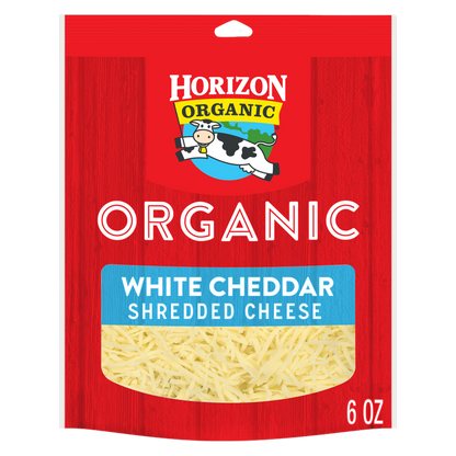 Horizon Organic White Cheddar Shredded Cheese - 6oz