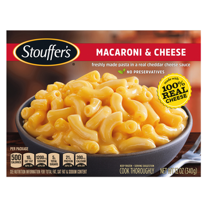 Stouffer's Frozen Macaroni & Cheese Meal 12oz