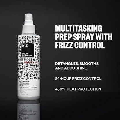 IGK GOOD BEHAVIOR 4-in-1 Prep Spray