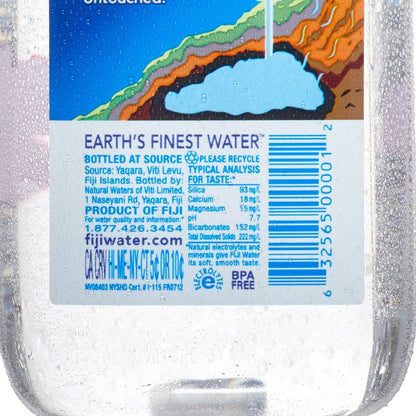 FIJI Natural Artesian Bottled Water 16.9oz Btl