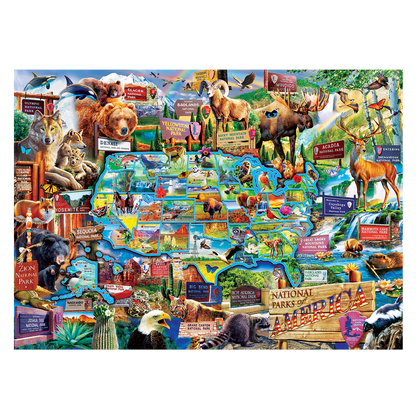 MasterPieces National Parks of America Puzzle 1000pc