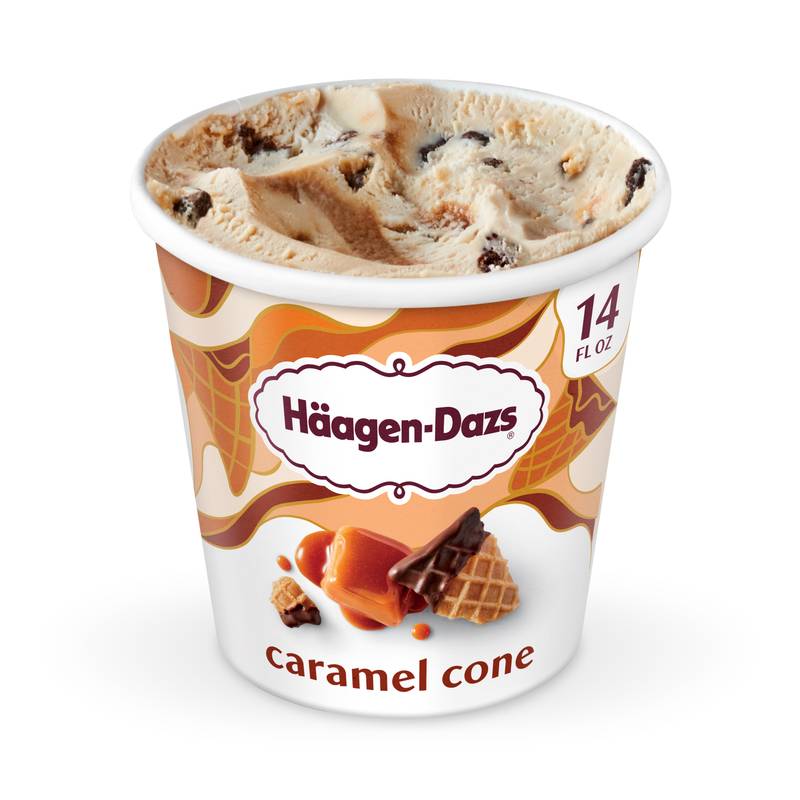 Haagen-Dazs Caramel Cone Ice Cream, 14oz. – BevMo! Arizona
