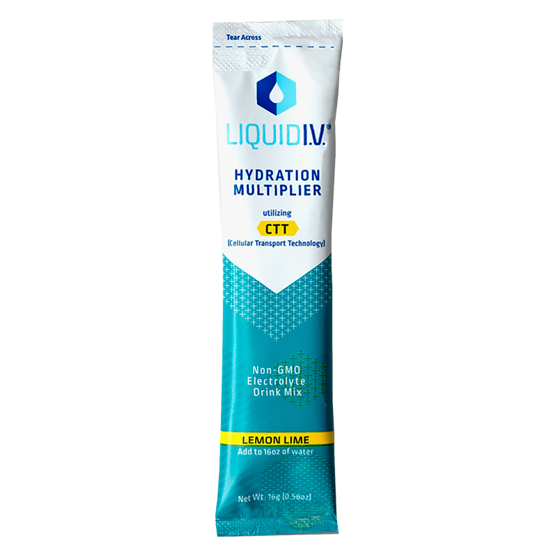 Liquid I.V. Lemon Lime Electrolyte Drink Mix Powder 0.56oz